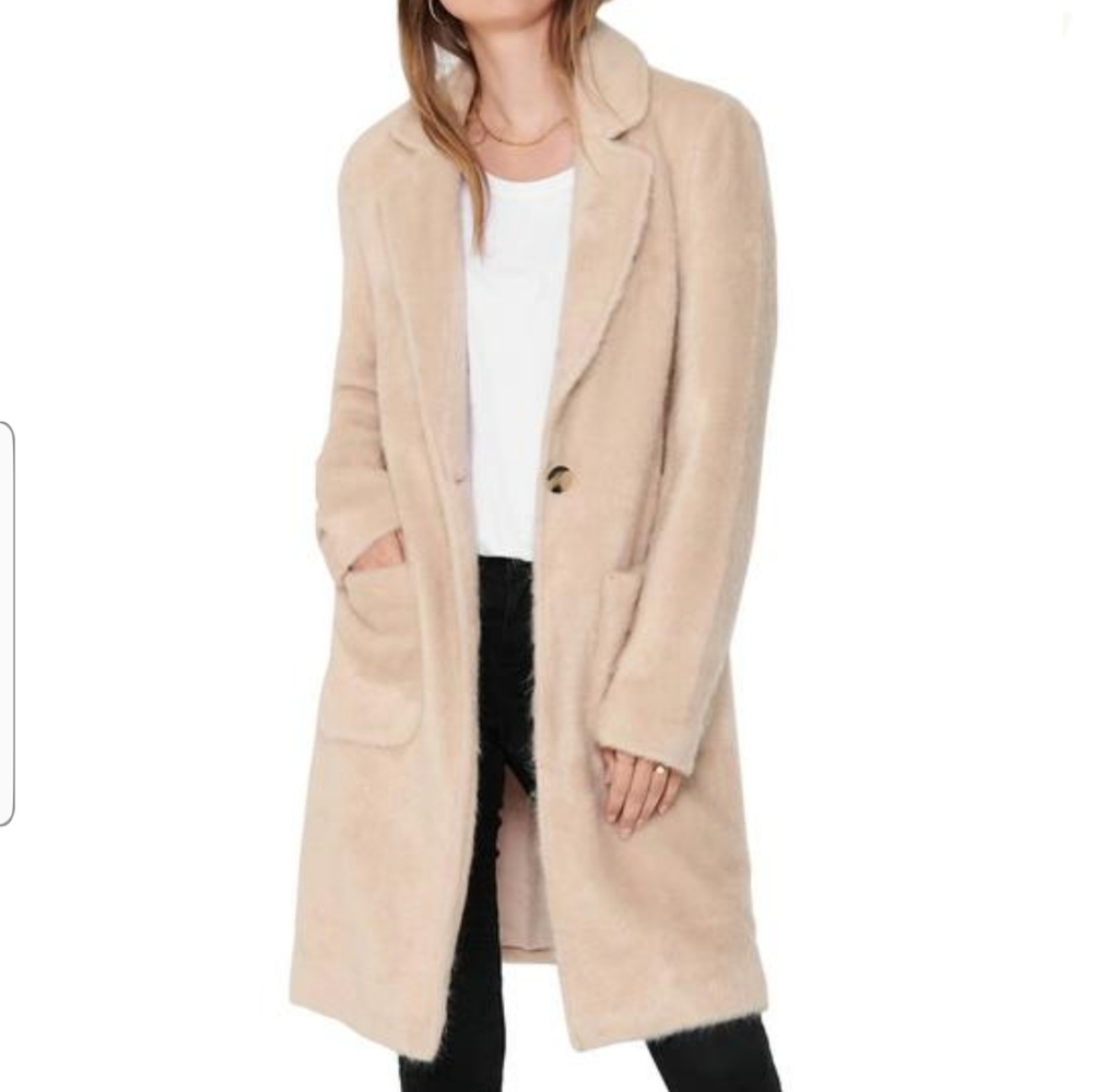 ONLY Black Claire Coat - Picture 3 of 13